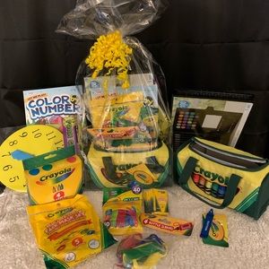Crayola Lunch box with Sanitizer/Masks etc. !!!